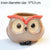 Cottagecore Owl Flower Pot