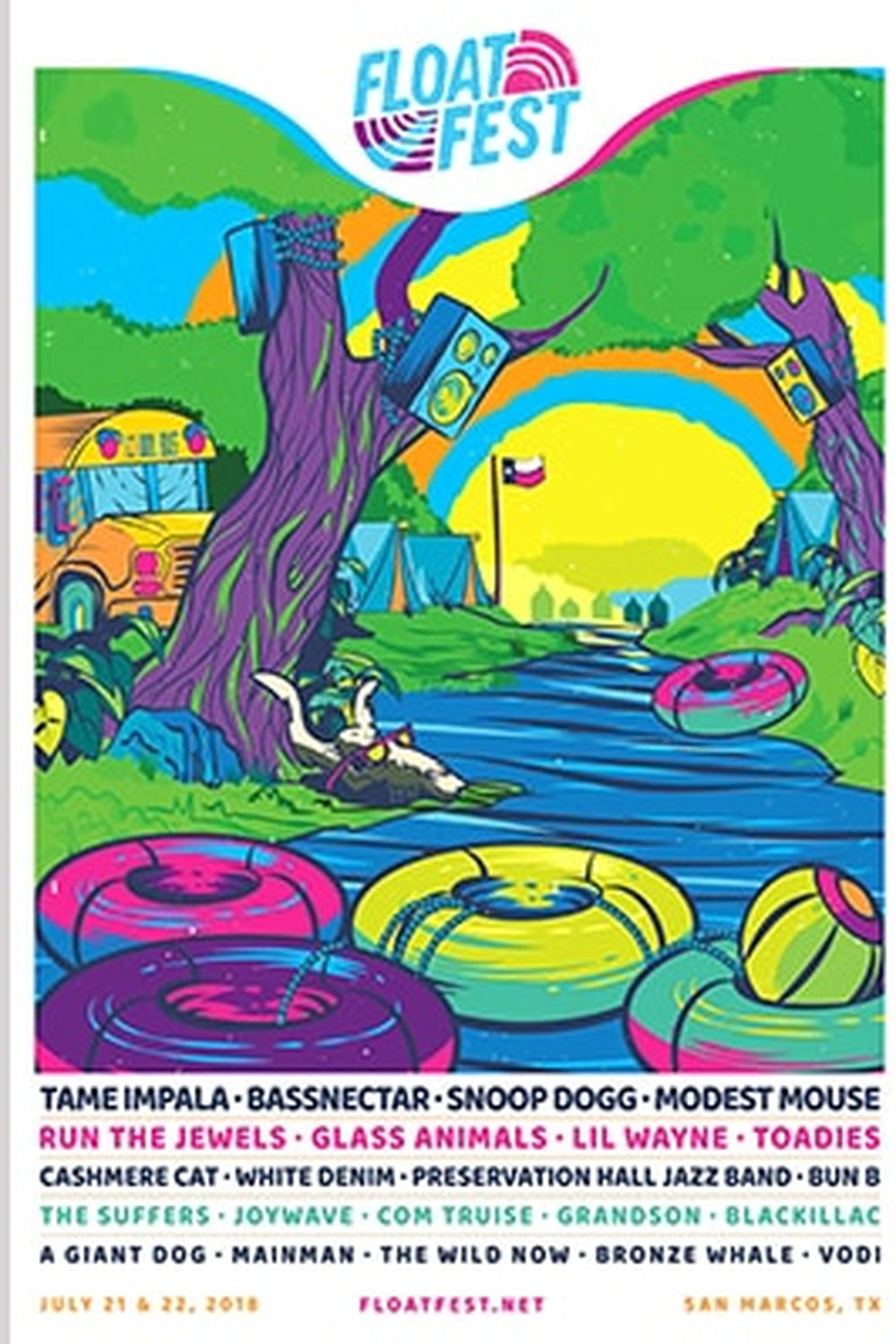 Tame Impala Psychedelic Posters