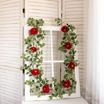 Cottagecore Artificial Peony Plants Garland