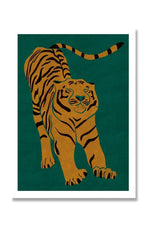 Majestic Tiger Art Canvas Poster