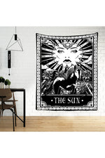 Mystical Grim Tarot Wall Tapestry