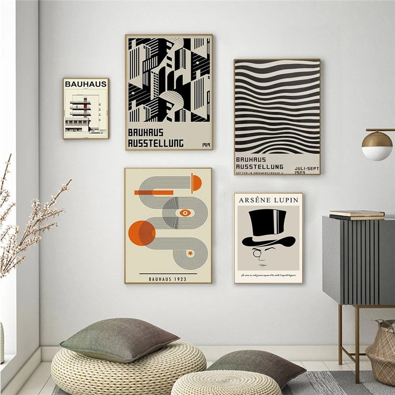 Abstract Bauhaus Posters