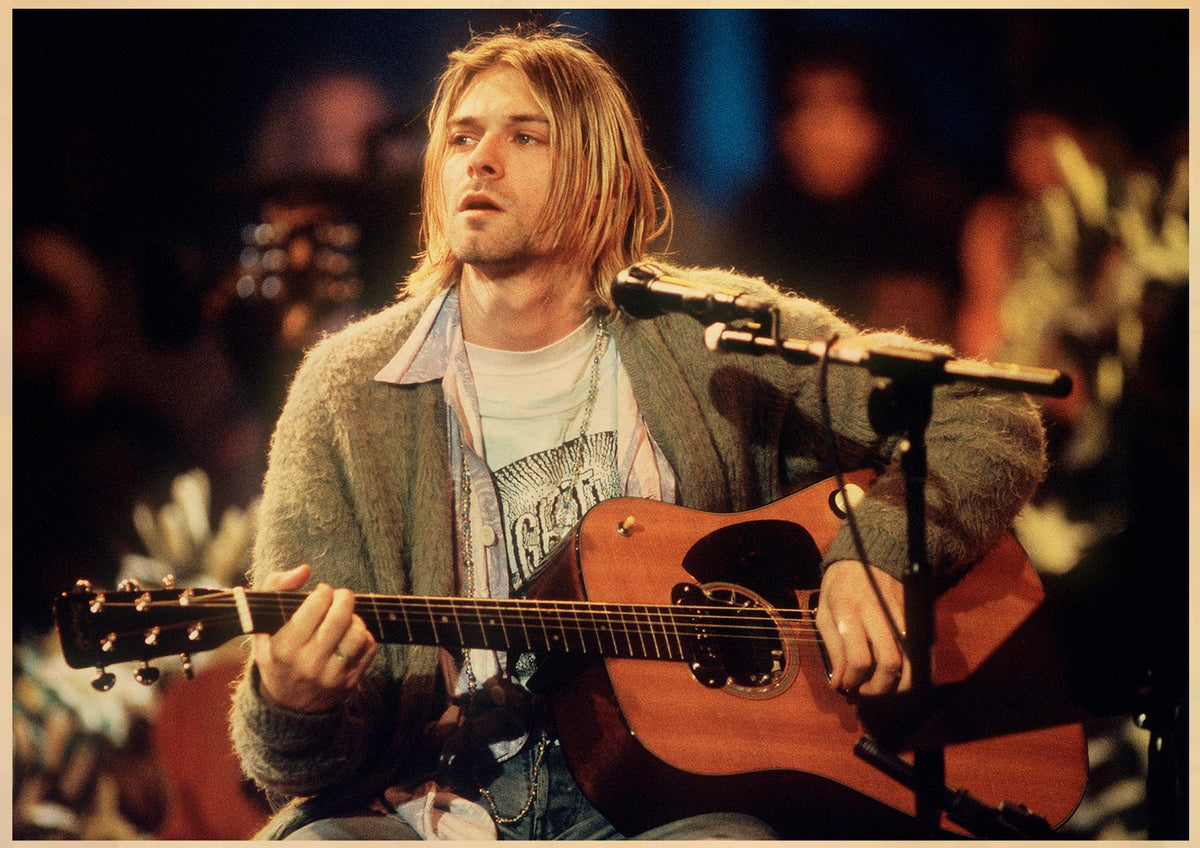 Kurt Cobain Grunge Posters