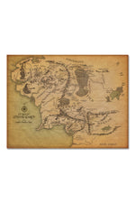 Dark Academia Middle Earth Poster