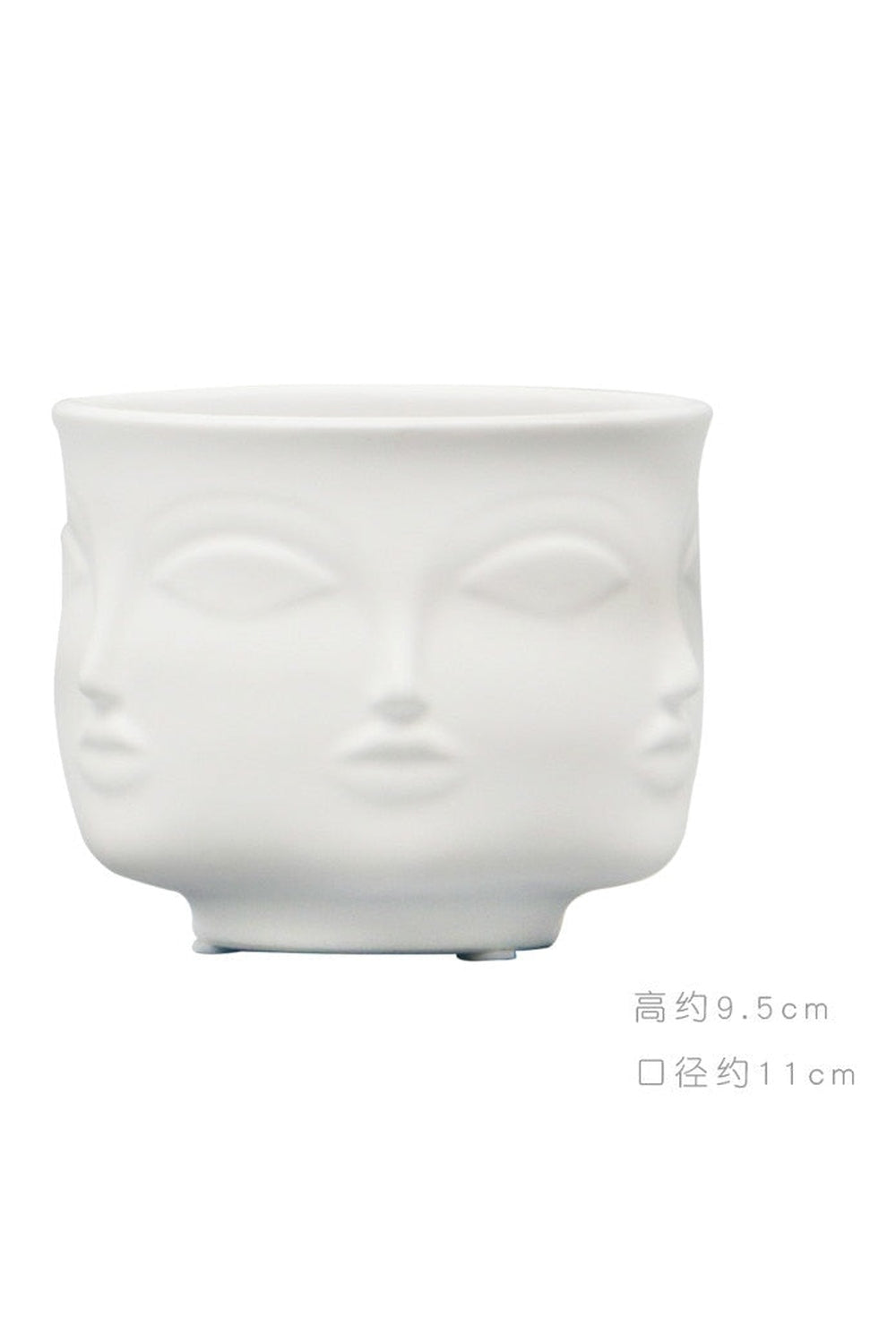 Creative Face Ceramic Vase