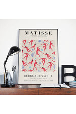 Matisse Style Abstract Poster