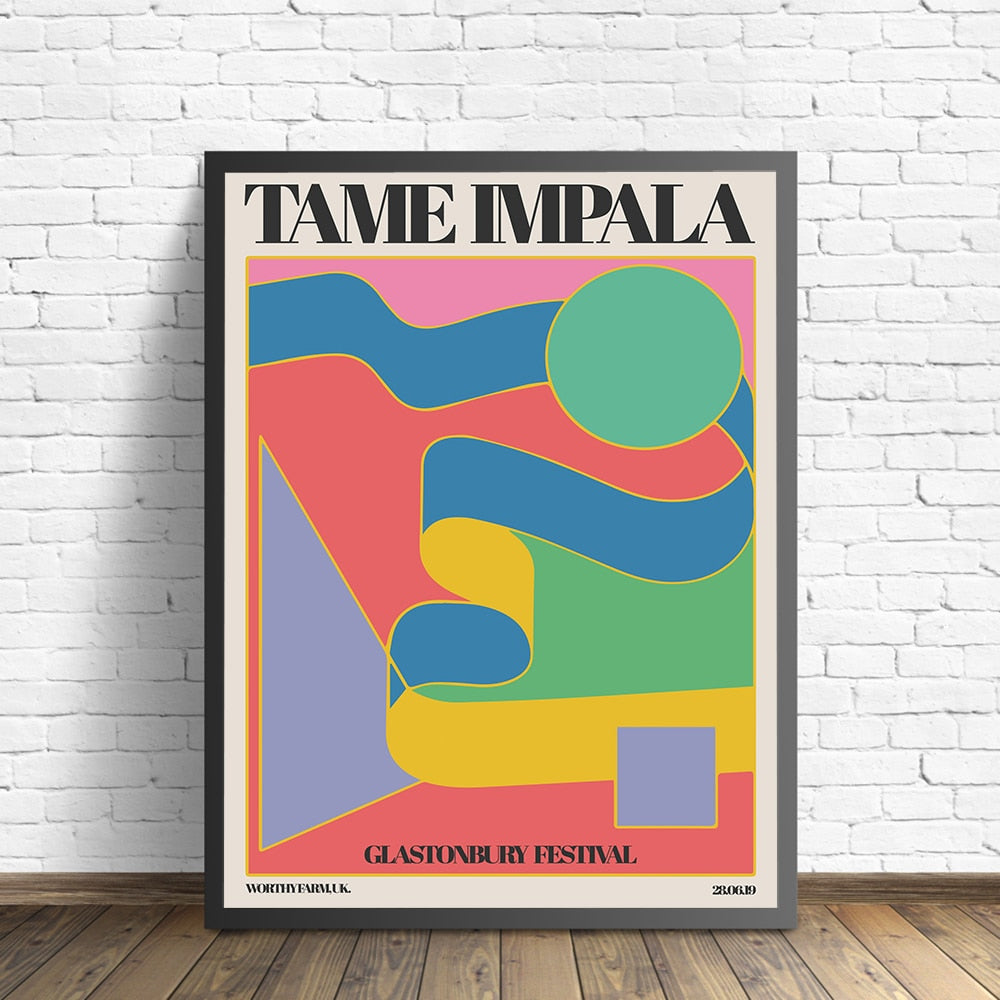 Indie Poster Tame Impala