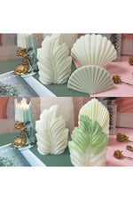 Sea-Inspired Coral Shell Candle Mold