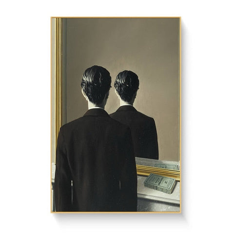 Abstract Rene Magritte Posters
