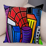 Indie Abstract Art Pillow Case