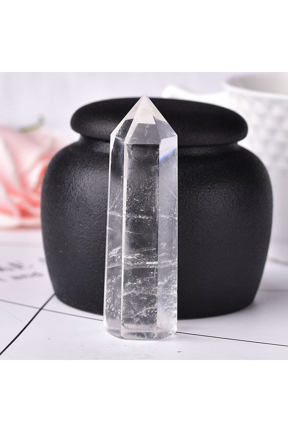 Crystal Miniature Obelisk Decor