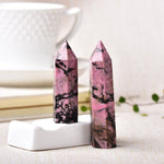 Pastel Goth 1pc Rhodonite Crystal Obelisk