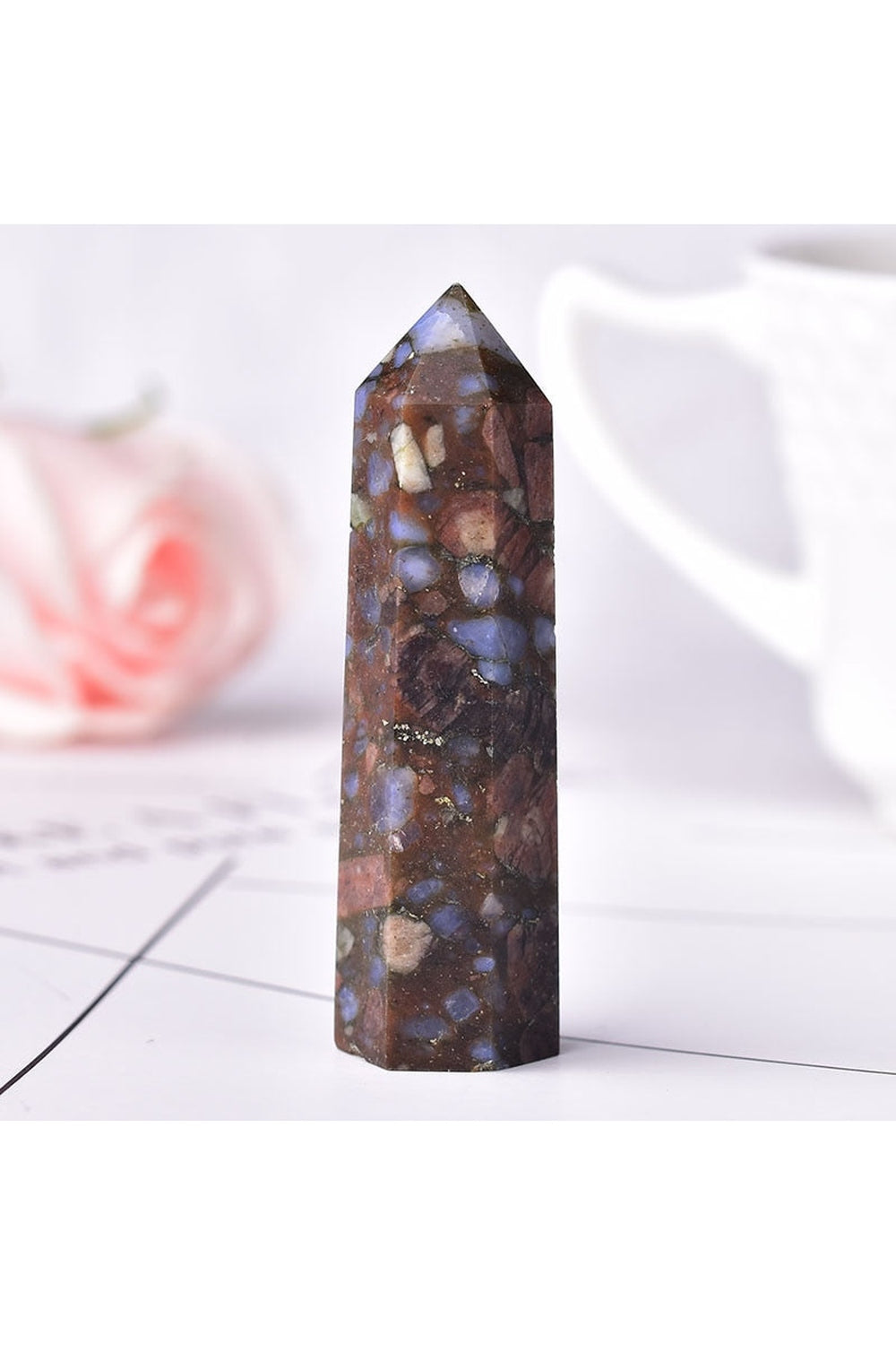 Crystal Miniature Obelisk Decor