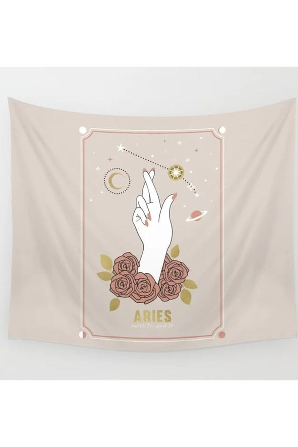 Zodiac Sign Themed Tapestry