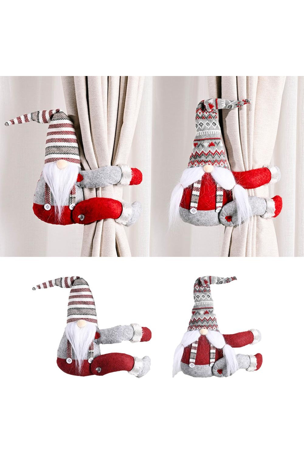 Jolly Santa Claus Hanging Doll