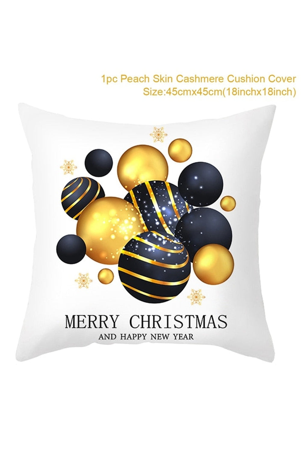 Festive New Year Pillow Case