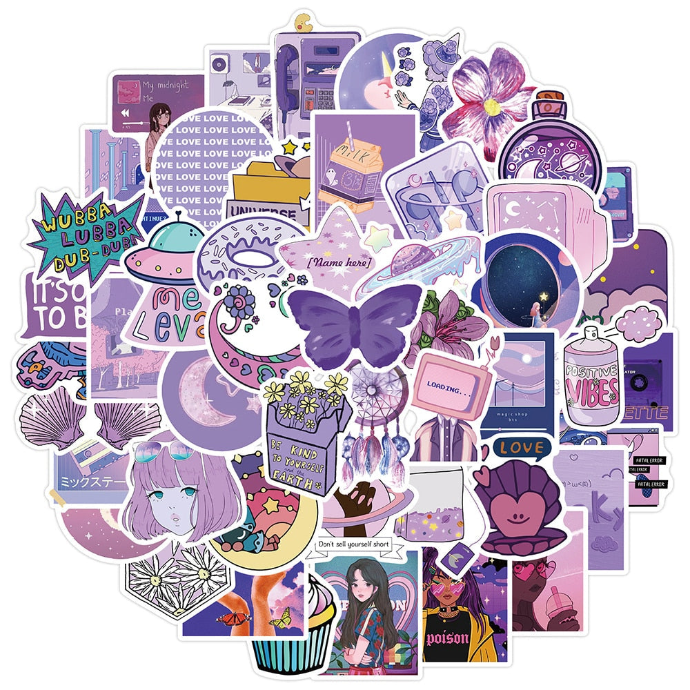 Sofr Girl' Cute Scrapbook Stickers