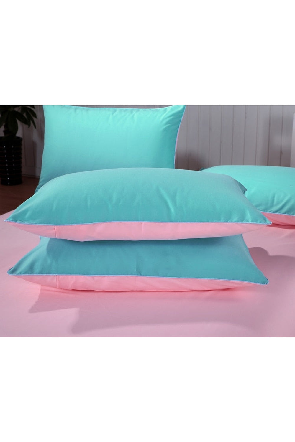 Simple Pastel Colors Bedding Set