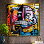 Abstract Graffiti Street Art Poster