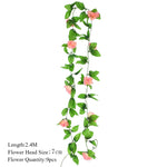 Cottagecore Artificial Sakura Plants Garland