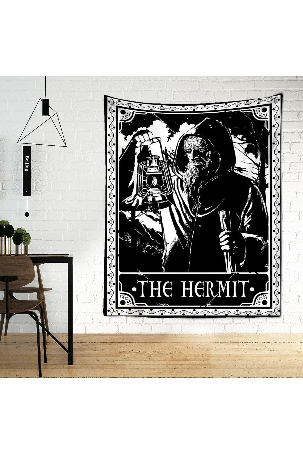 Mystical Grim Tarot Wall Tapestry