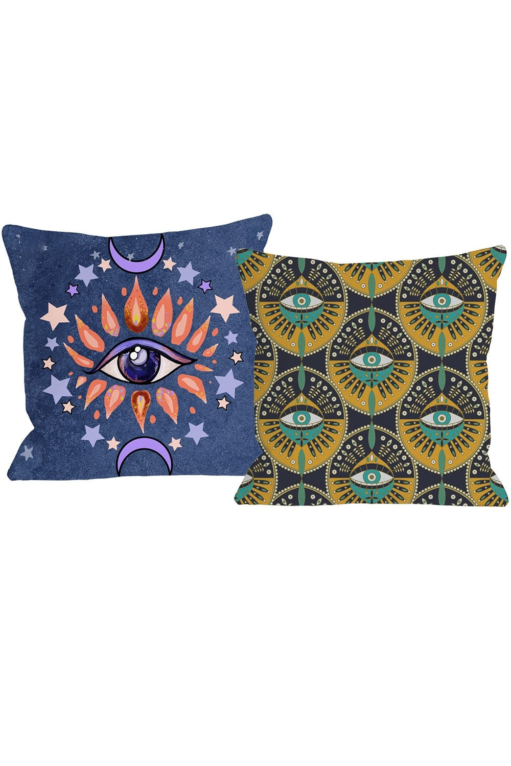 Tribal Hamsa Trippy Pillow Case