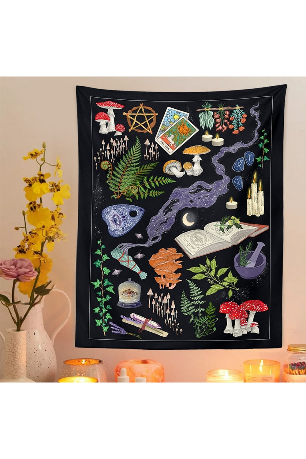 Magic Ingredients Wall Tapestry