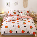 Kawaii Strawberry Bedding Set