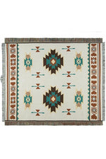 Ethnic Geometric Sofa Blanket