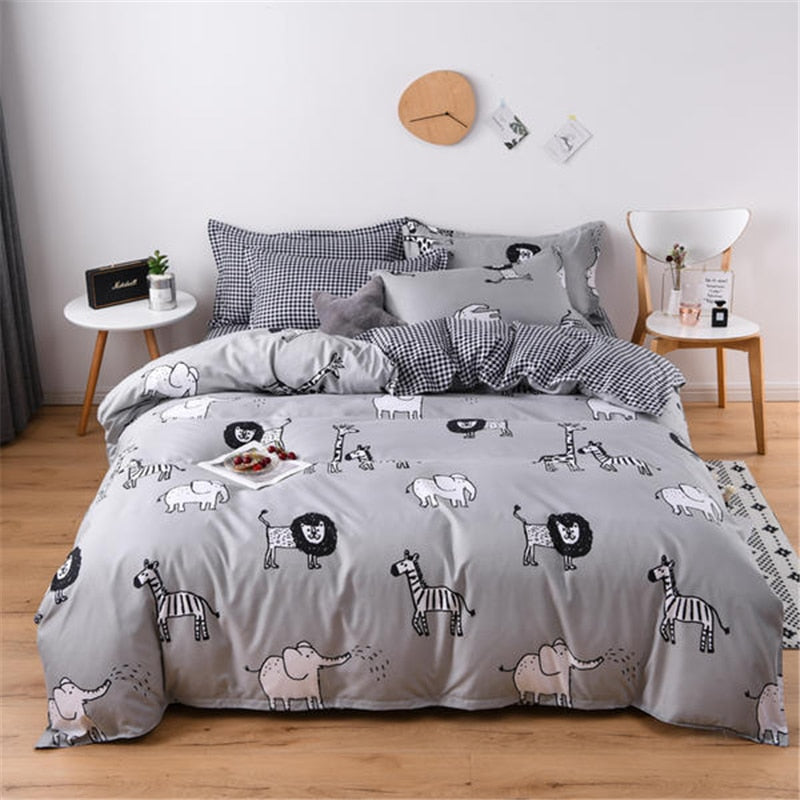 Pastel Kawaii Girl Bedding Set