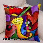 Indie Abstract Art Pillow Case