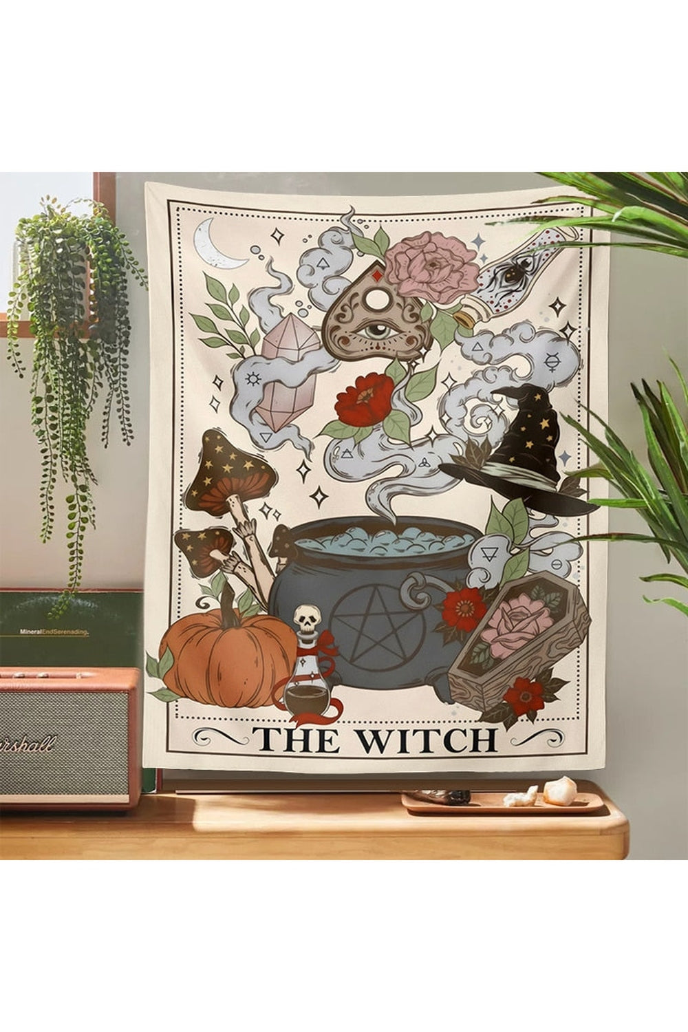 Herbal Pot Theme Tapestry