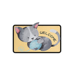 Pastel Animals Entrance Rug