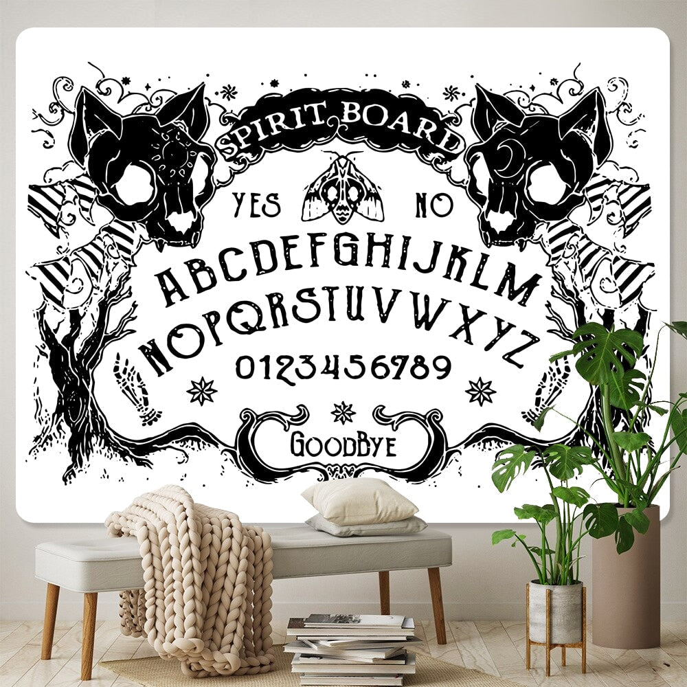 Witch Alphabet Tapestry