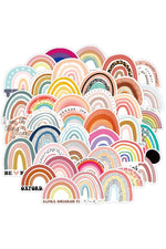 Pastel Rainbow Sticker Set