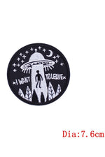 UFO Adventure Embroidered Patches