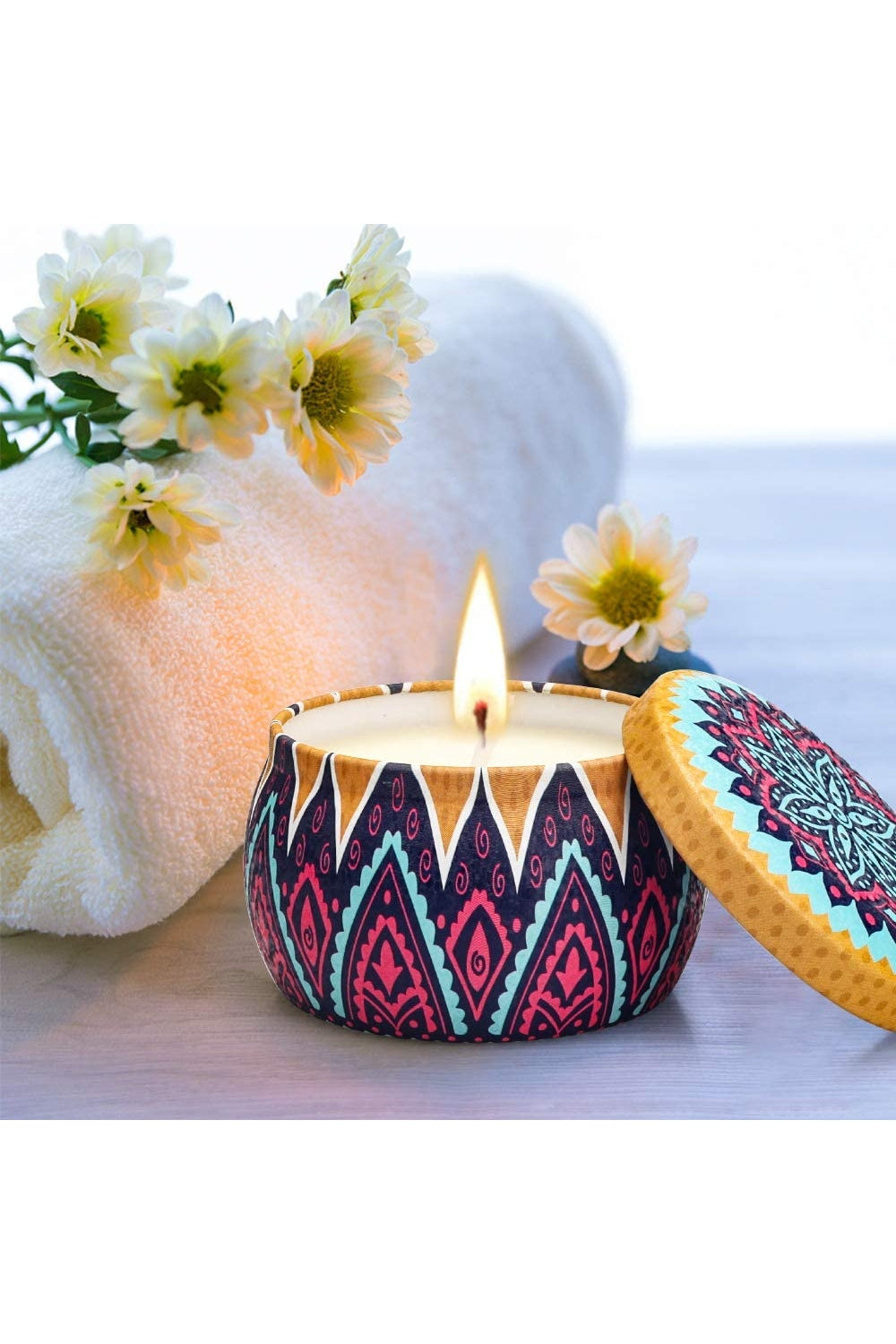 Yoga Set Themed Candles