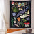Witch Magic Ingredients Tapestry