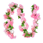 Cottagecore Artificial Sakura Plants Garland