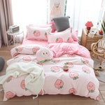 Pastel Kawaii Girl Bedding Set