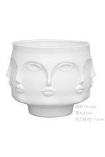 Creative Face Ceramic Vase