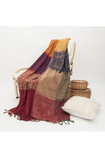 Fall Decor Ethnic Style Cozy Blanket