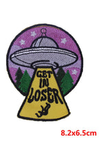 UFO Adventure Embroidered Patches