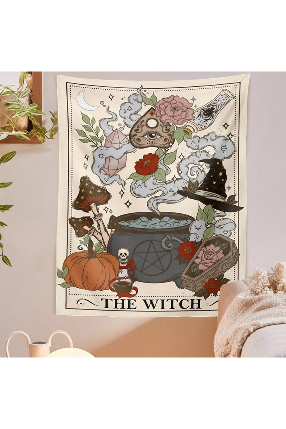 Herbal Pot Theme Tapestry