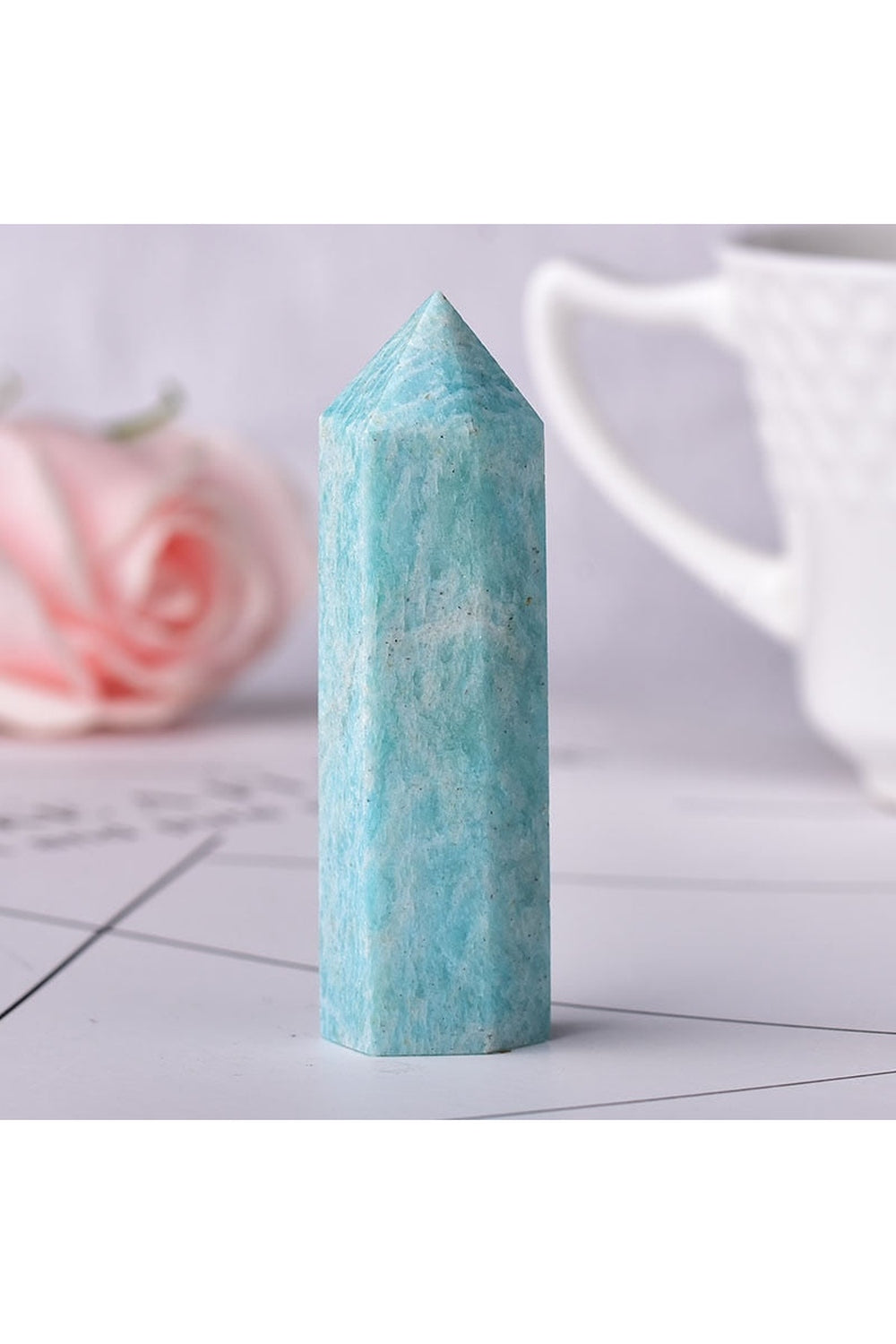 Crystal Miniature Obelisk Decor