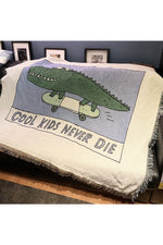 Kids Crocodile Fun Blanket