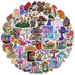 Mushroom Colorful Stickers