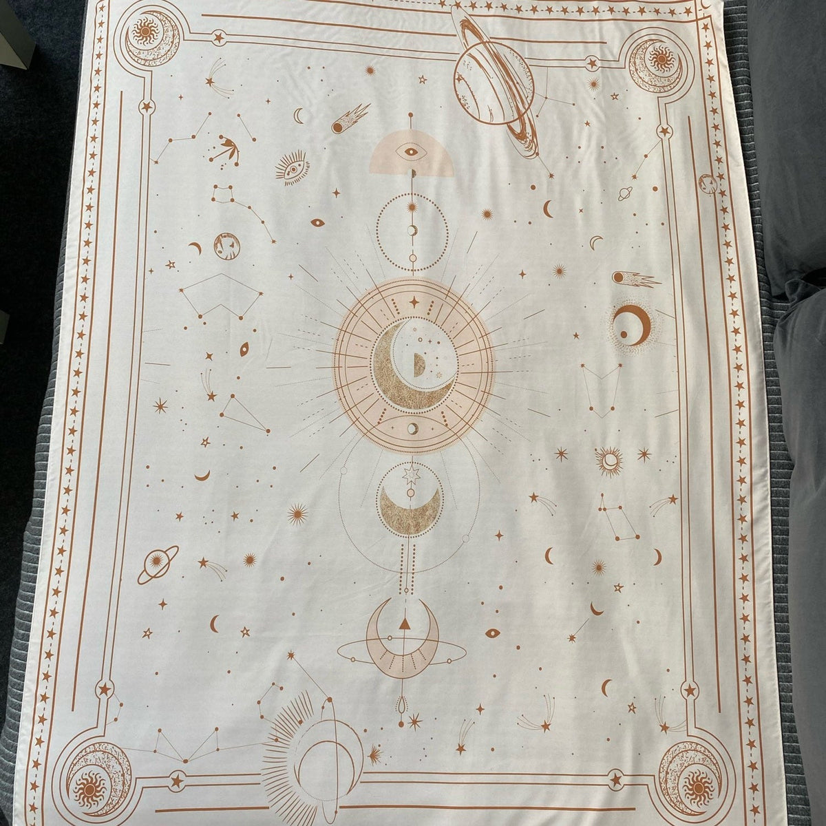 Astrology Moon Phase Tarot Tapestry