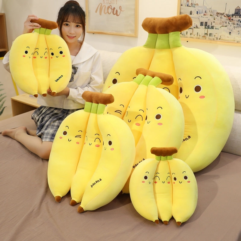 Kawaii Banana Plush Toys