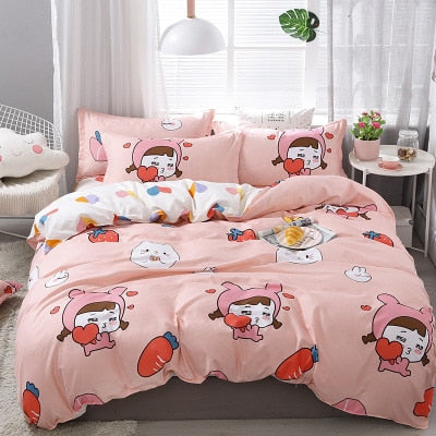 Strawberry Pattern Bedding Set